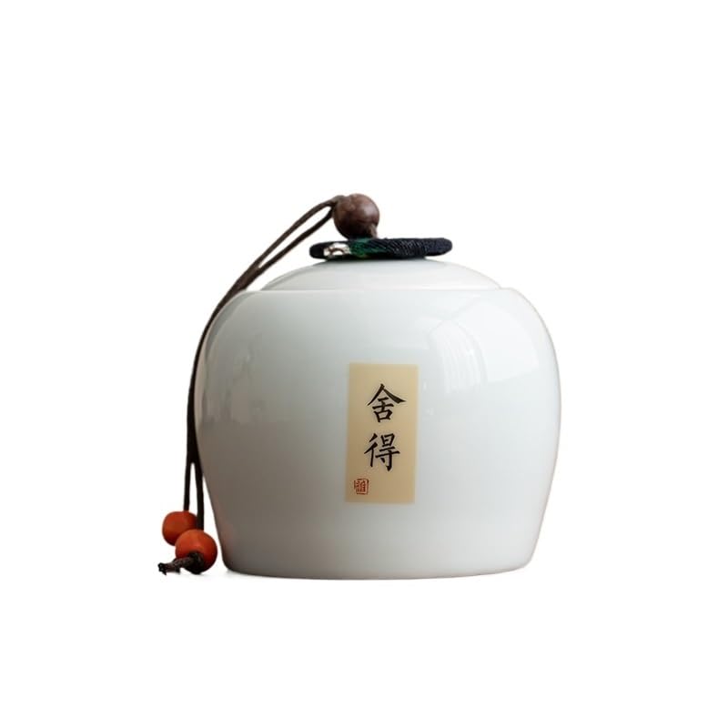 Boîte à thé céladon avec couvercle hermétique de 260 ML pour la conservation