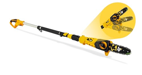 GARLAND GIRAFFE KEEPER 20V 290 F‑V23 | Motosierra de Pértiga a Batería 25 cm con Cabezal Inclinable, Altura de Trabajo hasta 4 m, Engrase Automático | Sin Batería ni Cargador