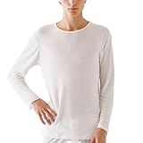 [グンゼ] スタンダード 【ファイヤーアセドロン】 軽量 長袖クルーネック 冬 あったか メンズ オフホワイト