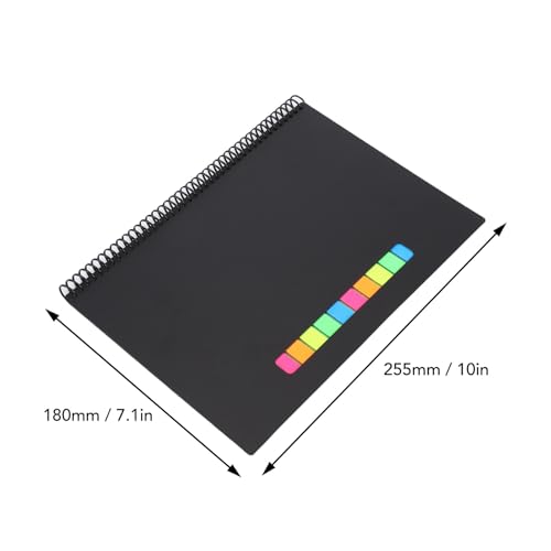 Bloc-notes effaçable réutilisable cahier à spirale étanche pour travail - 7