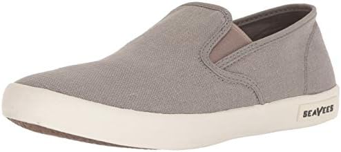 SEAVEES Men's Baja Slip On Classic Sneaker, Tin Grey, 10.5
