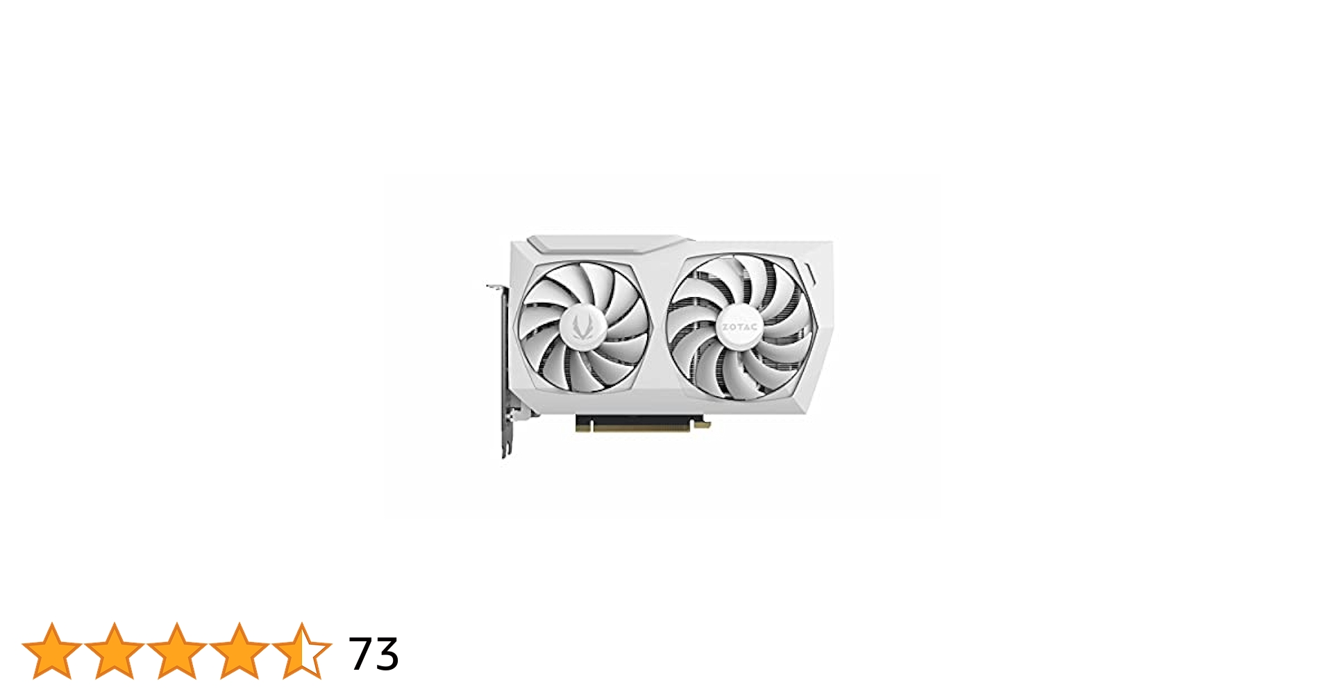 グラフィックボード・グラボ・ビデオカード ZOTAC GAMING GeForce RTX3060Ti AMP white Zotac GeForce RTX 3060 Ti 8GB AMP White w/Box GPU | 1yr