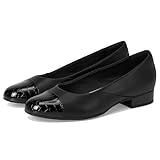 [Clarks] バレエシューズ Juliet Rise レディース ブラックレザー 25.0 cm