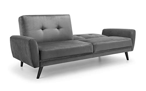 Canapea extensibilă Julian Bowen, gri închis, 3 locuri 5