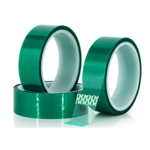 MWRF Source Green High Temp Powder Coating Tape (0.5" x 72 Yards)