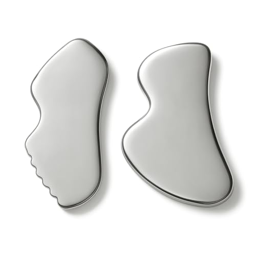 Image of B Shape and Lip Shape gua sha massage tools for face for grow ur beauty...