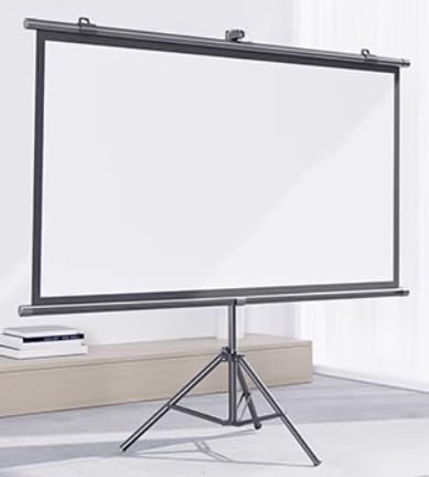 Pantalla de proyección portátil para presentaciones de empresa y cine exterior