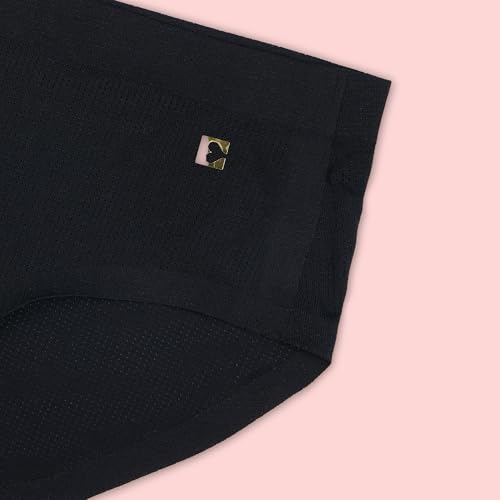 Image of Enamor Innovations Invisi, Fit Flex, No Visible Panty Lines, All Day Comfort, Mid Waist Brief Panty for Women - Antimicrobial with Stain Release, Bonded Free Cut, Regular Coverage - IP02