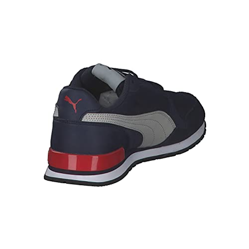 Image of Puma Unisex's St Runner V2 Sd Jr Trainers, Peacoat Gray Violet High Risk Red, 6 us