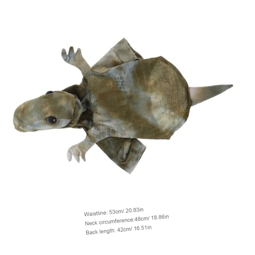 Disfraz Dinosaurio de Peluche para Perros y Gatos miniatura 2
