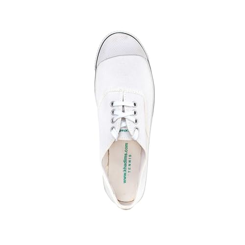 Image of Khadim's White School Tennis Shoe for Kids - 2.5-4.5 yrs (4271141)