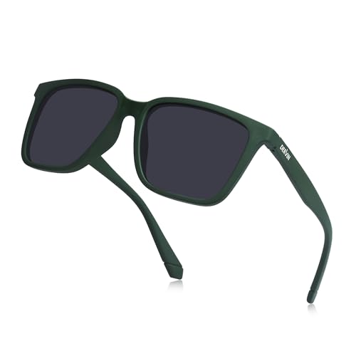 Image of Dervin UV Protected Polarized Square Sunglasses for Men and Women