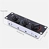 Compatible With Freightliner For M2 2002 2003 2004 2005 2006 2007 2008 2009-2021 599-008 HVAC Heater A/C Climate Control Module #5