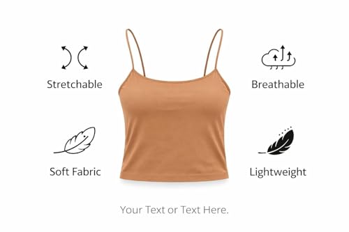 Image of Seamless Padded Bralette for Women | Free Size (Fits 28-32 Bust) | Stretchable Wireless Camisole Bra | Soft Comfortable Removable Pads