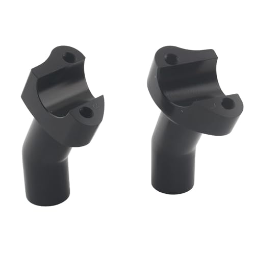 Guidon kit rehausseurs noirs de 3,5 pouces rigides pour moto Sportster