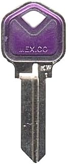 JMA KWI-1 CM U Key Blank, KW1 Colormatic Grape (5-Pack)