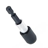 Supporto per punte da trapano a sgancio rapido con gambo esagonale da 60 mm, adattatore di estensione magnetico compatibile con punte per cacciavite e trapani elettrici, per fai da te per la casa e