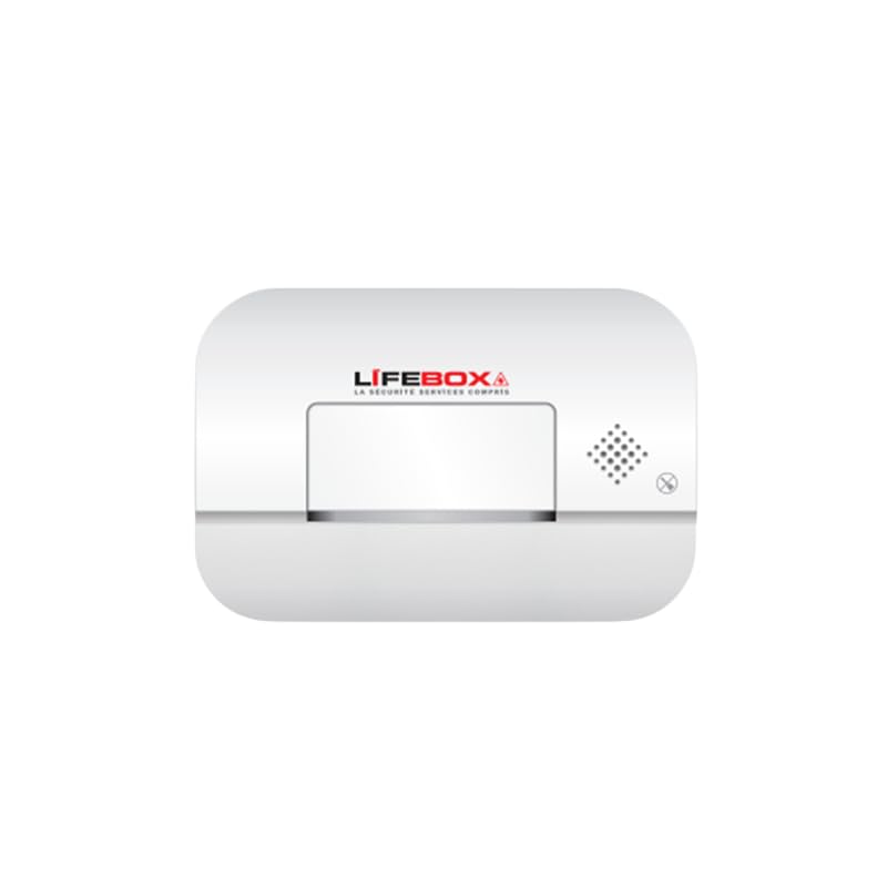 Detecteur de Monoxyde de Carbone NF EN50291 Garantie 10 Ans - DETCO270NF LIFEBOX