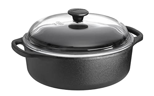 SKEPPSHULT Casserole with Glass Lid, 4.0 Litre