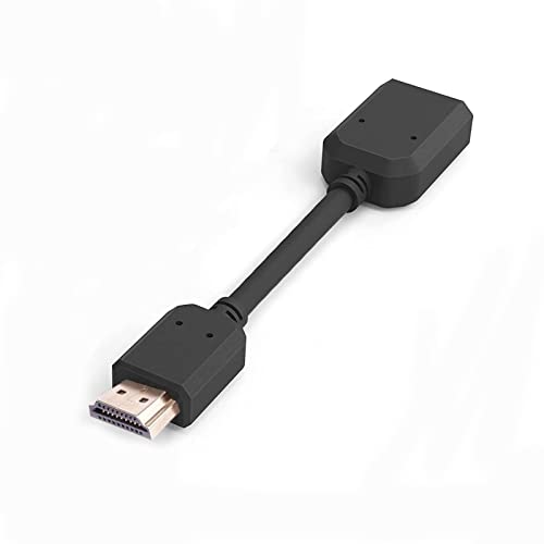 IFUFR HDMI Extension Cable 12cm 4K HDMI Extender HDMI Male to Female Cable Adapter Compatible with TV Stick Roku stick PS5 PS4 Xbox