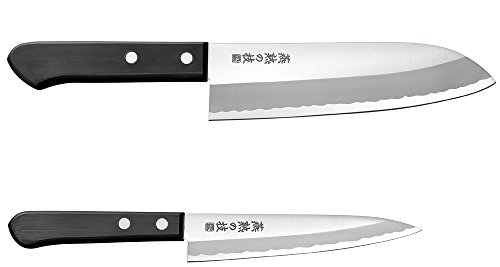 よこやま 三徳包丁 165mm & ペティナイフ 135mm 燕熟の技 日本製 EJH-350