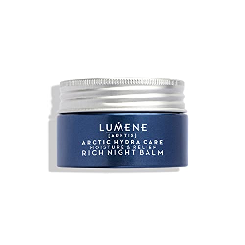 Lumene Arctic Hydra Care Arktis Moisture & Relief Rich Night Balm, 1.7 Fl Oz