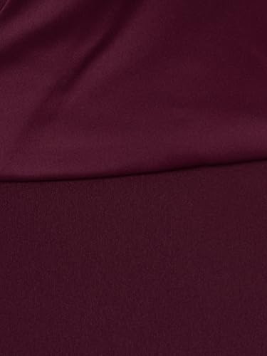 Adrianna Papell Women's One Shoulder Satin Crepe Gown3