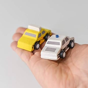 【2台セット】タクシー　パトカー Amazon.co.jp: PLANTOYS 6073 タクシーとパトカー : おもちゃ