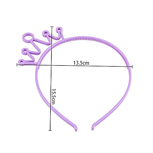 HONMEET 24 Peças Crianças Véspera De Ano Novo Lembrancinha De Festa De Aniversário Tiara De Plástico