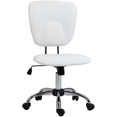 Vinsetto Silla de Escritorio Giratoria de Cuero PU Cover