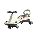 Laufräder Schaukelauto for Aufsitzen mit geräuschlosen Blitzrädern und leichtem Überschlagschutz for Jungen und Mädchen ab 3 Jahren Spielzeugautos