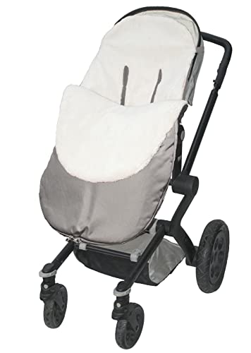 Image of Jolly Jumper Water Resistant Snuggle Bag Stroller - Grey