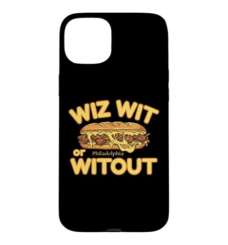 Wiz Wit Or Witout Philly �`�[�Y�X�e�[�L �t�@�j�[ �t�B���f���t�B�A �t�[�h �X�}�z�P�[�X iPhone 15 Plus �p