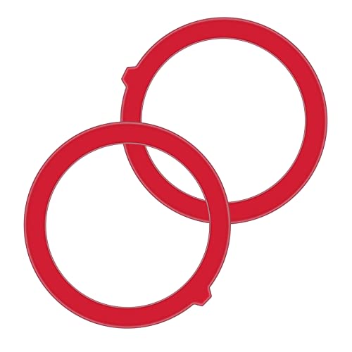 2-Pack Upgraded Silicone Material Canister Flush Valve Toilet Gasket Replacement Parts for K-GP1059291, Flush Valve Seal for Kohler, Easy to Install and Uninstall,Red 2-Pack Upgraded Silicone Material Canister Flush Valve Toilet Gasket Replacement Parts for K-GP1059291, Flush Valve Seal for Kohler, Easy to Install and Uninstall,Red