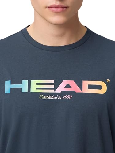 HEAD Rainbow T-Shirt Men, Navy – Ansicht 4