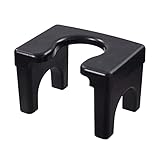 FytStycale Squat Toilet Seat Stool Non Slip Sturdy Portable Lightweight for Toilet