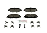 BOSCH BE2176H Blue Ceramic Disc Brake Pad Set With Hardware - Compatible With Select Toyota Corolla; FRONT