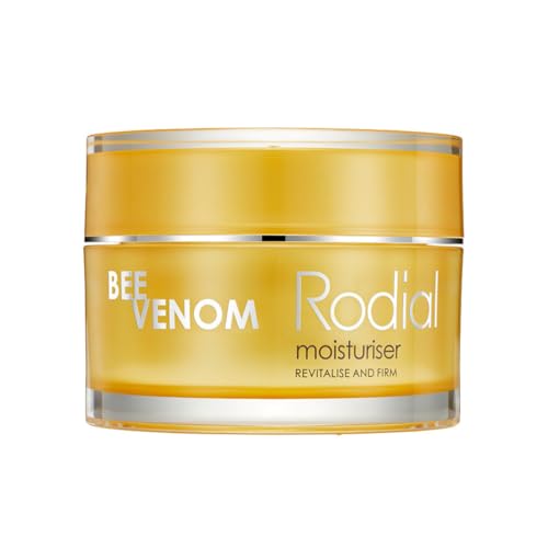 Rodial Bee Venom Facial Moisturiser 1.7 fl oz - Advanced Firming & Plumping Face Cream with Juvinity for Elasticity, Radiance & Long-Lasting Hydration