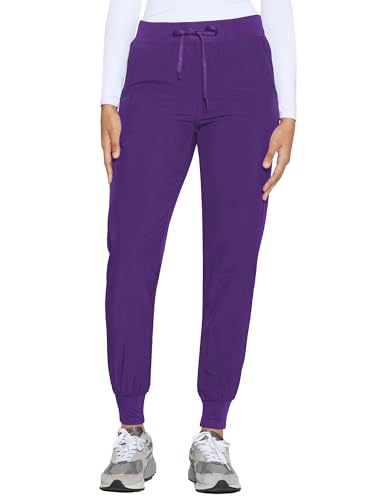 Image of COZYFIT Womens Scrub Pants - Soft Stretch Yoga Style with 5 Pockets, Slim Fit Jogger Scrubs Pants for Women