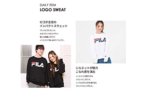 [フィラ] FILA フィラ Lady's デカロゴプリントトレーナー F