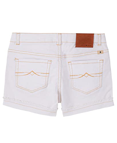 Image of Lucky Brand Girls' Cuffed Jean Shorts, Stretch Denim with 5 Pockets, Mid to High Rise Waist