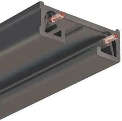 Track Section, 8 Ft, Black Fits/Intended for Juno Lighting R 8Ft Bl