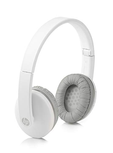 HP 2ZW82AA Bluetooth Wireless Headset (White)
