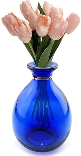 Antique Cobalt Glass Bud Vase 
