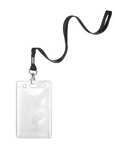 Porte-badge Vertical Avec Lanière - Design Berger Allemand - Étanche, Pour Bureau, école, événements
