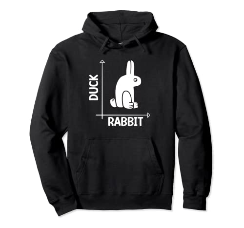 Funny Science Nerd Duck Rabbit Physics Math Geek Nerdy Sweat à Capuche