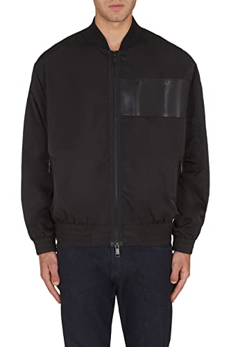 Armani Exchange Men's Colorblocked Pieced Bomber Jacket