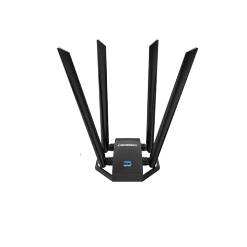 Drive Wf 6 Usab Adaptier �f���A���o���h Ax1800 2.4G 5Ghz 4 * 5Dbi Angten Wpa3 Usab3.0 �����P�[�u�� �f�X�N�g�b�v�m�[�g�p�\�R���p