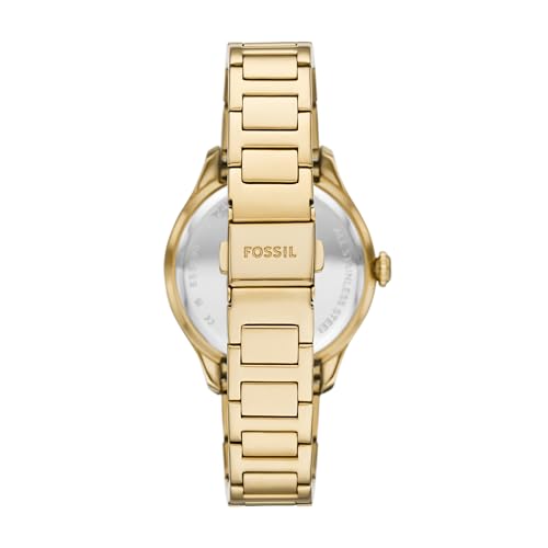 Image of Fossil Gilmore Gold Quartz Stainless Steel Watch ES5395