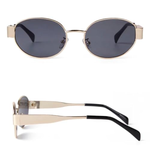 Lunettes de soleil ovales légères pour éviter la fatigue visuelle